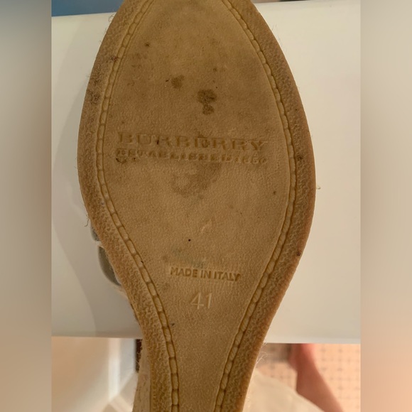 Burberry strapped wedges, size 41 - Picture 5 of 7